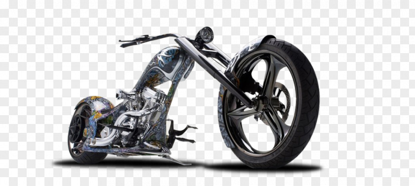 Custom Motorcycle Tire Chopper Bicycle Wheels Accessories PNG