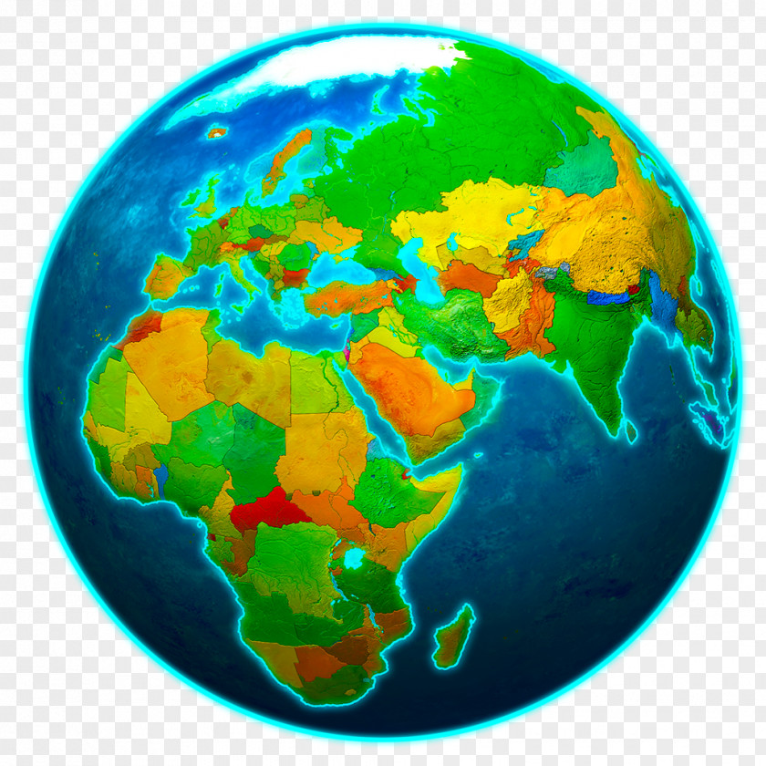 Earth Globe 3D Computer Graphics Atlas Software PNG