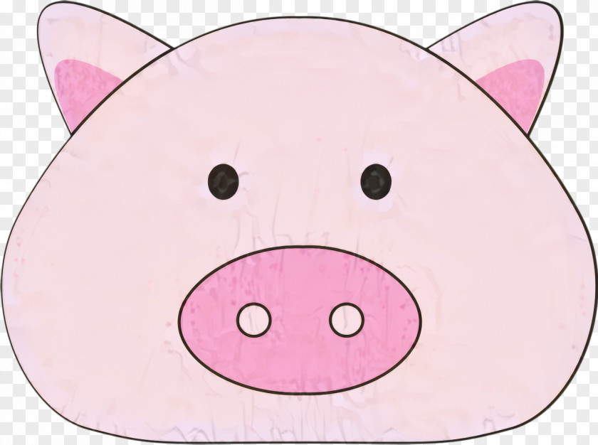 Livestock Smile Pig Cartoon PNG