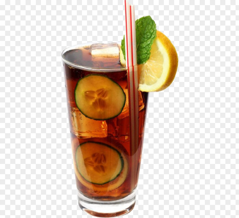 Rum And Coke Cocktail Garnish BowlingClub Wine PNG