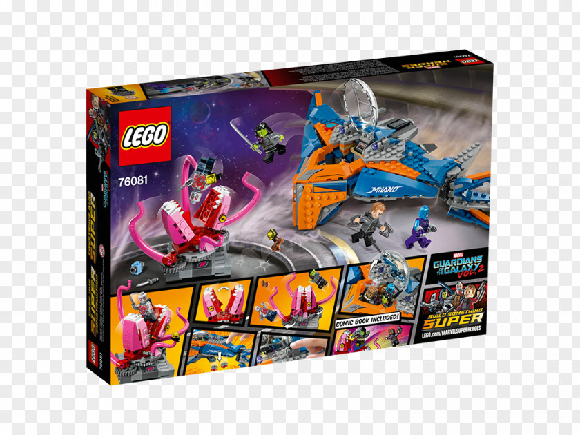 Toy Lego Marvel Super Heroes Drax The Destroyer Star-Lord Nebula LEGO 76081 Milano Vs. Abilisk PNG