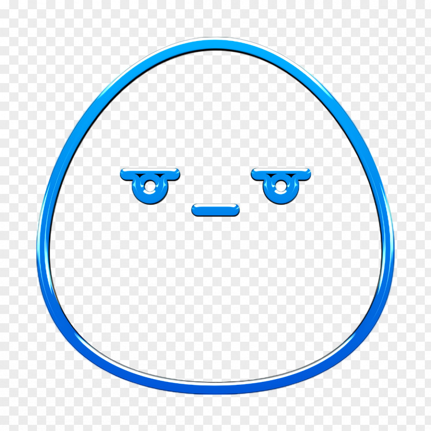 Emoji Icon Serious PNG