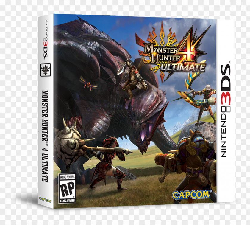 Nintendo Monster Hunter 4 Ultimate XX Tri 3 PNG