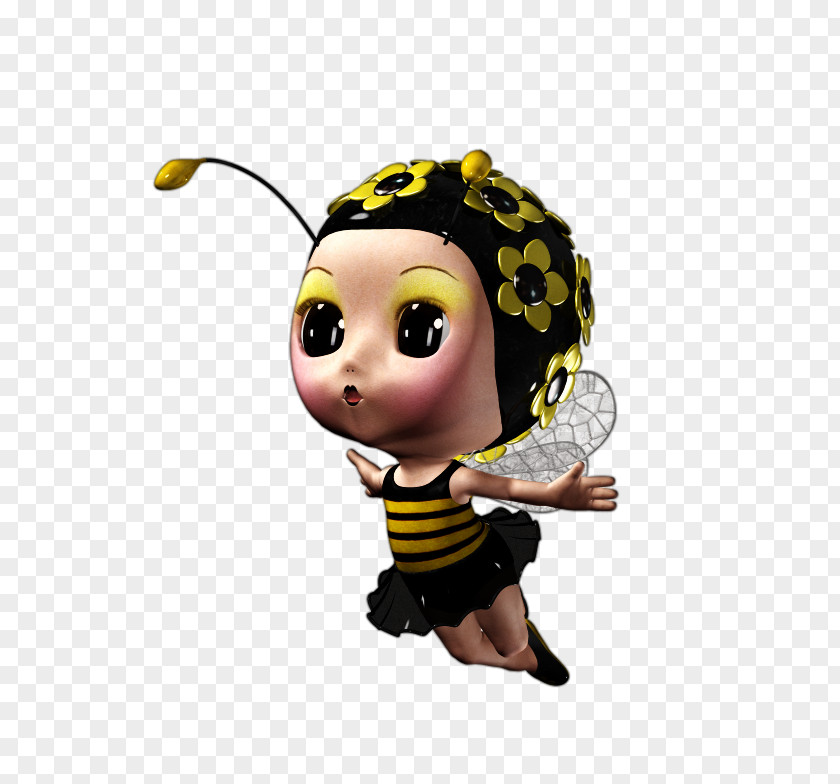 Cute Little Bee Apidae Insect PNG