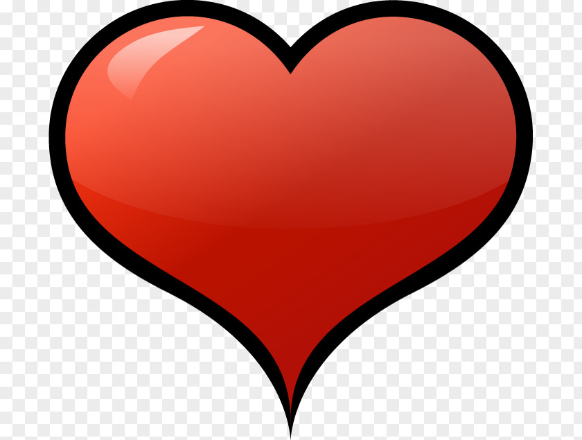 Heart Render Red PNG