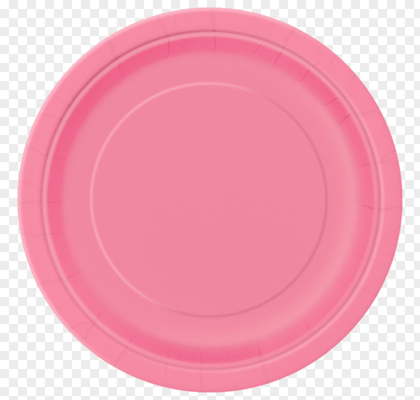 Paper Plates Platter Product Design Tableware Pink M PNG
