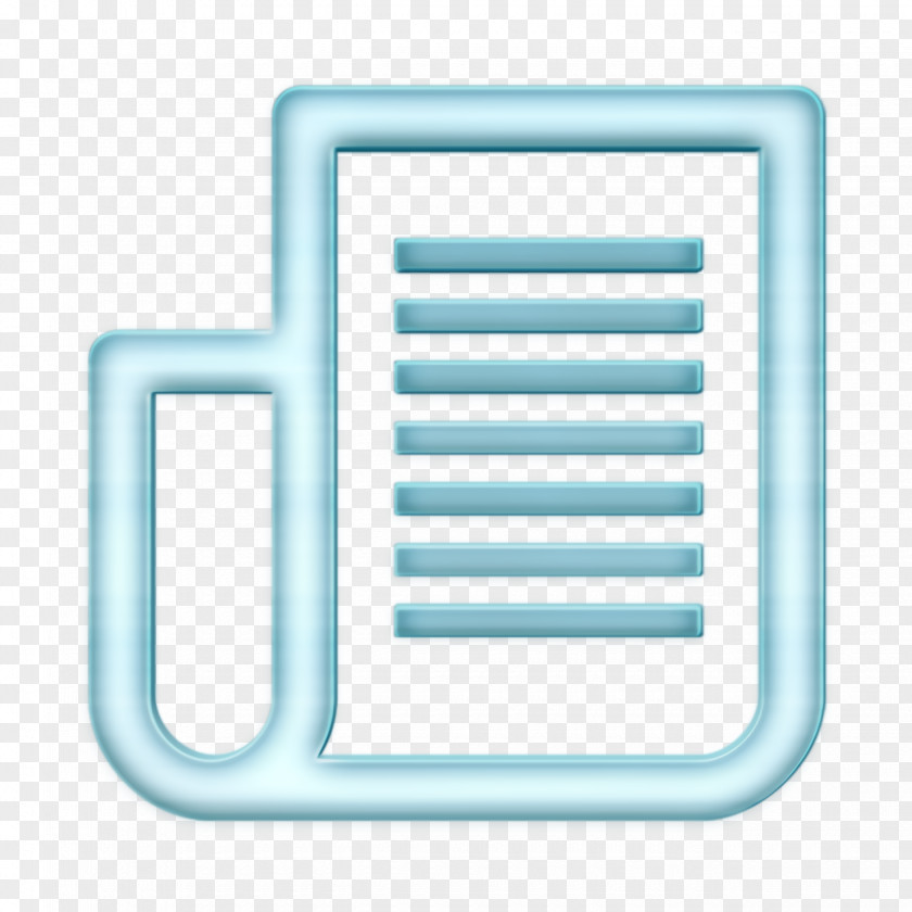 Rectangle Aqua Document Icon File Filetype PNG