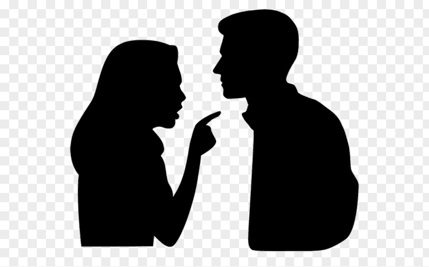Silhouette Vector Graphics Image Argument Marriage PNG