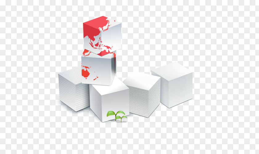 Cube Colorful Company Business Management Information PNG