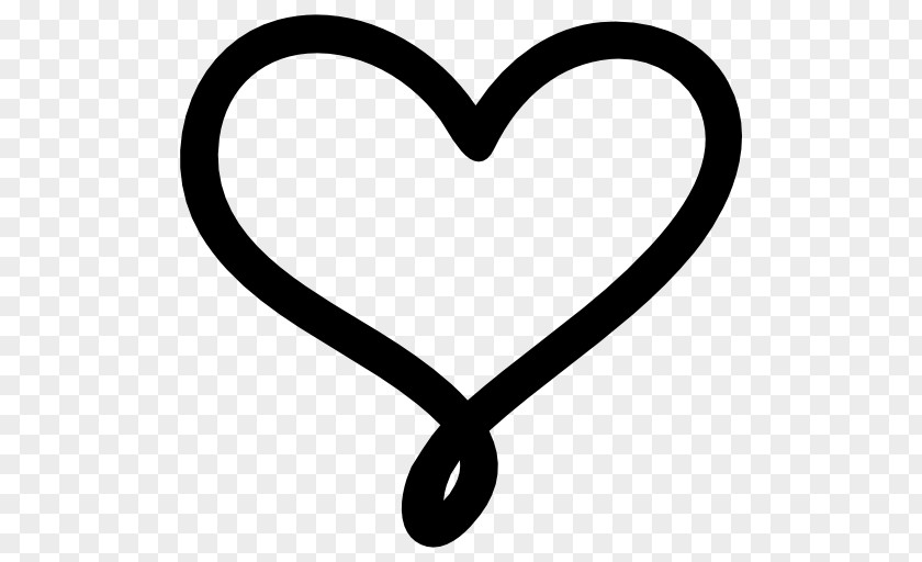 Irregular Borders Heart Symbol Clip Art PNG