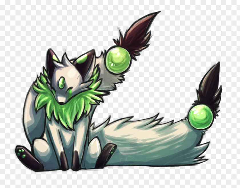 Kitsune Nine Tailed Fox Cat Cartoon Illustration Claw Fauna PNG