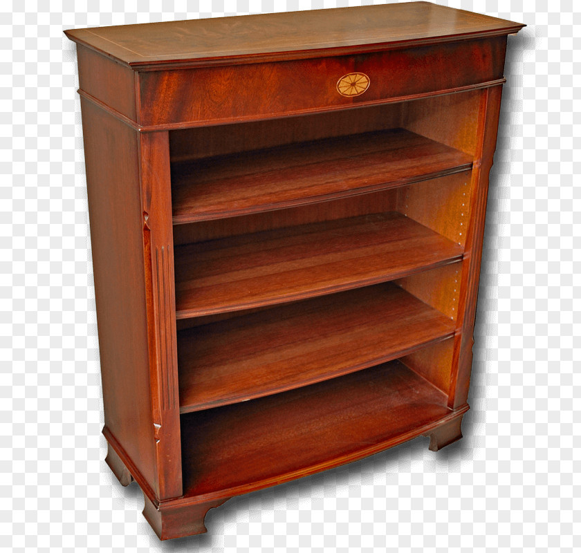 Old Bookcase Shelf Bedside Tables Drawer Chiffonier PNG