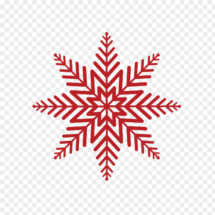 Red Snowflake Pattern Kolam Rangoli PNG
