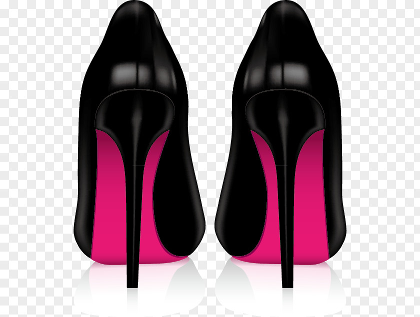 Women High Heels Vector Material Bag Design, High-heeled Footwear Shoe Stiletto Heel Royalty-free PNG