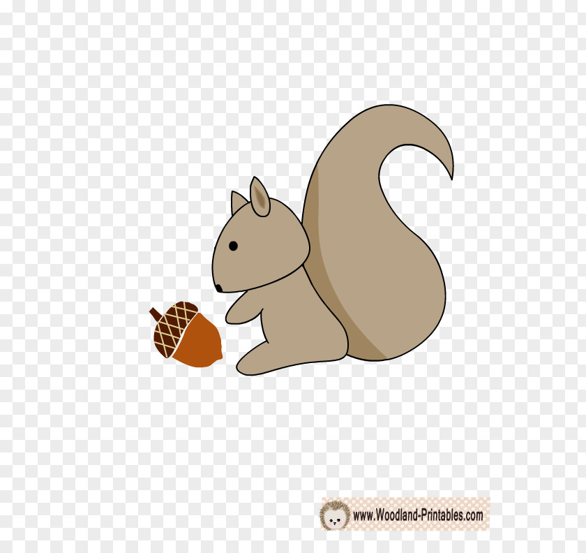 Woodland Creatures Cat Squirrel Wall Decal Paper Clip Art PNG