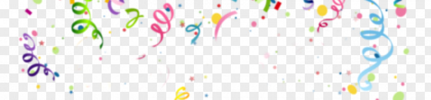 Confetti Serpentine Streamer Birthday Clip Art PNG