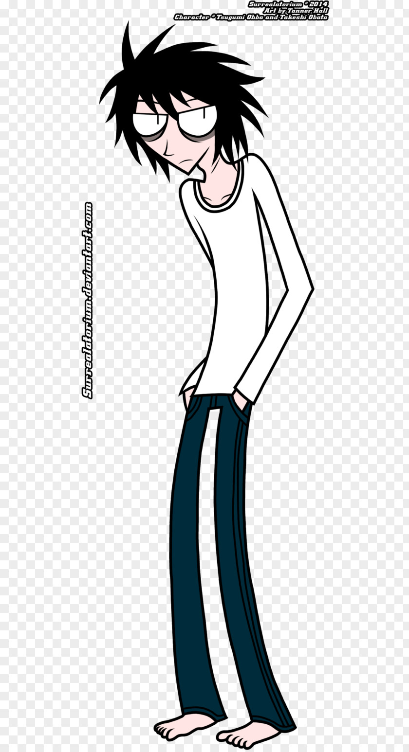 Death Note Ryuk Clip Art Woman Cartoon Illustration Line PNG