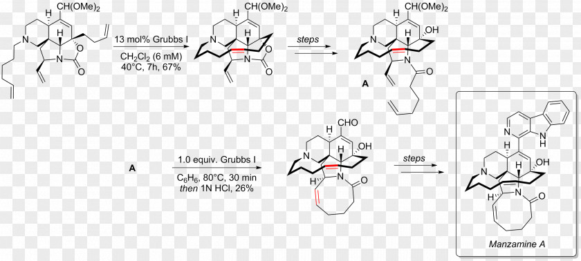 Grubbs' Catalyst Ring-closing Metathesis Olefin Salt Reaction Chemical PNG