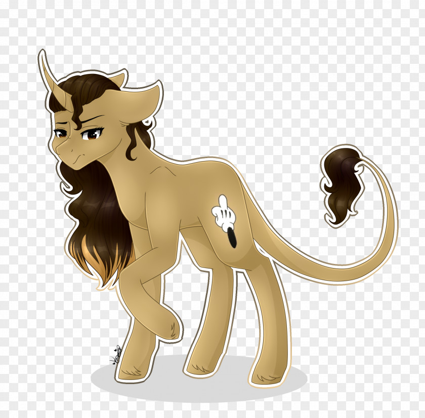 Lion Horse Cattle Mammal PNG