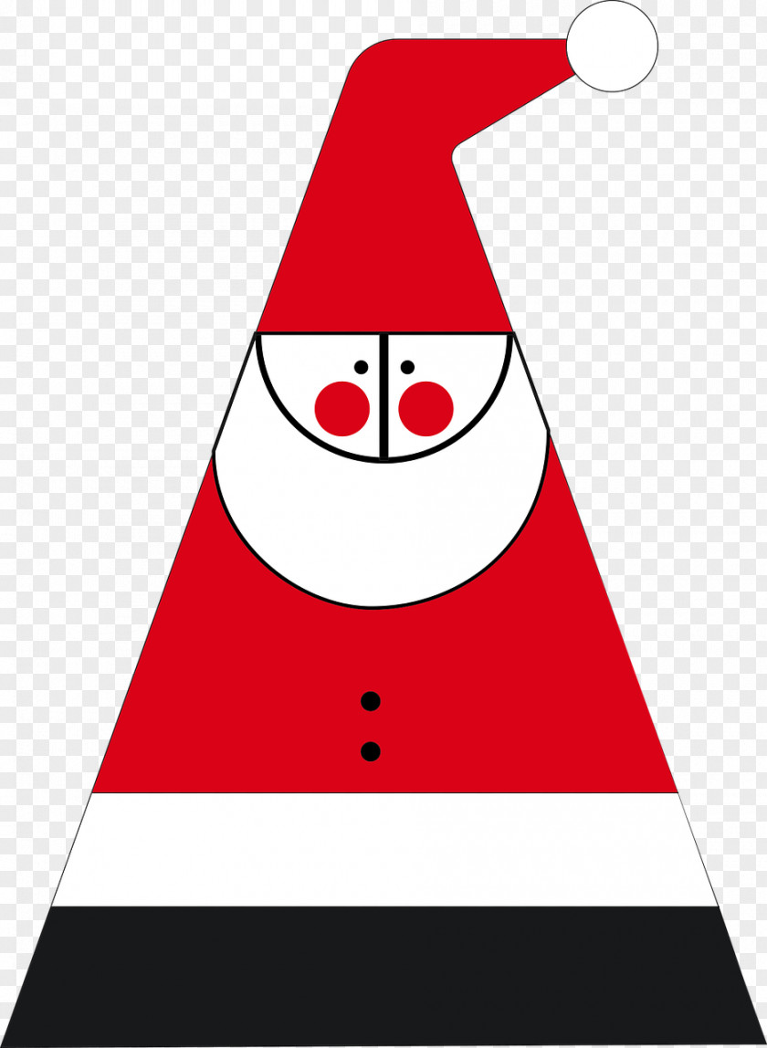 Lovely Hand-painted Santa Claus Pixabay Illustration PNG