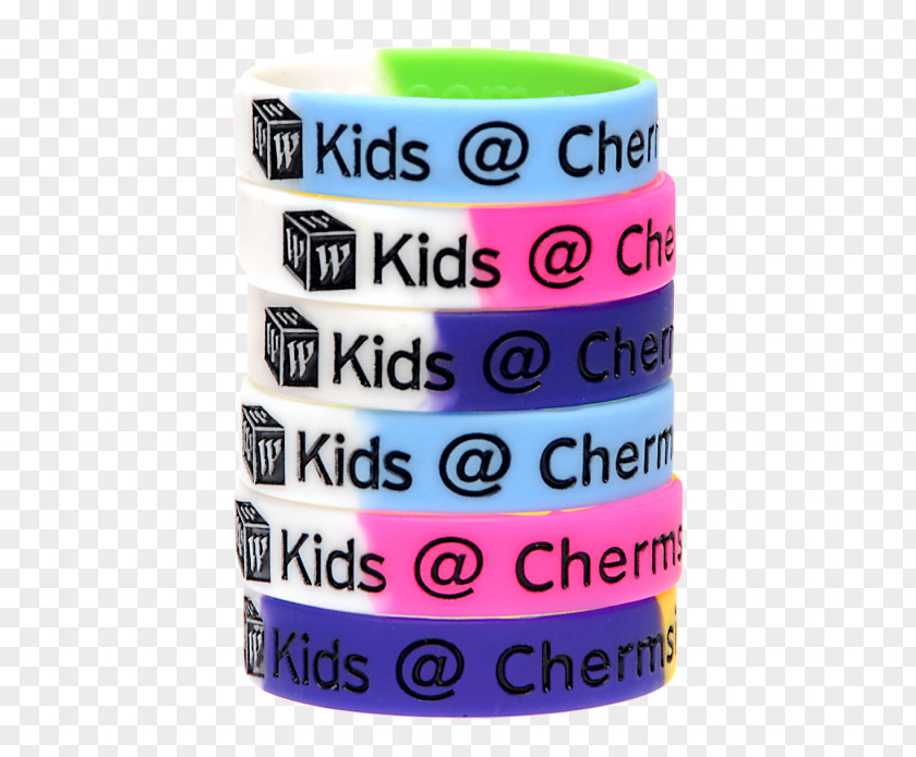 Multiple Band Promo Photo Wristband Purple Font Product Brand PNG