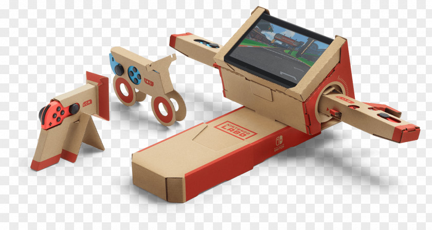 Nintendo Switch Labo Mario Kart 8 Deluxe Video Game PNG