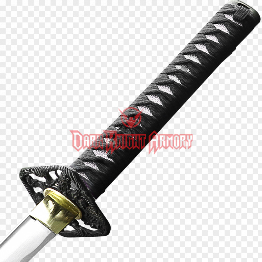 Sword Katana Scabbard Damascus Steel Weapon PNG