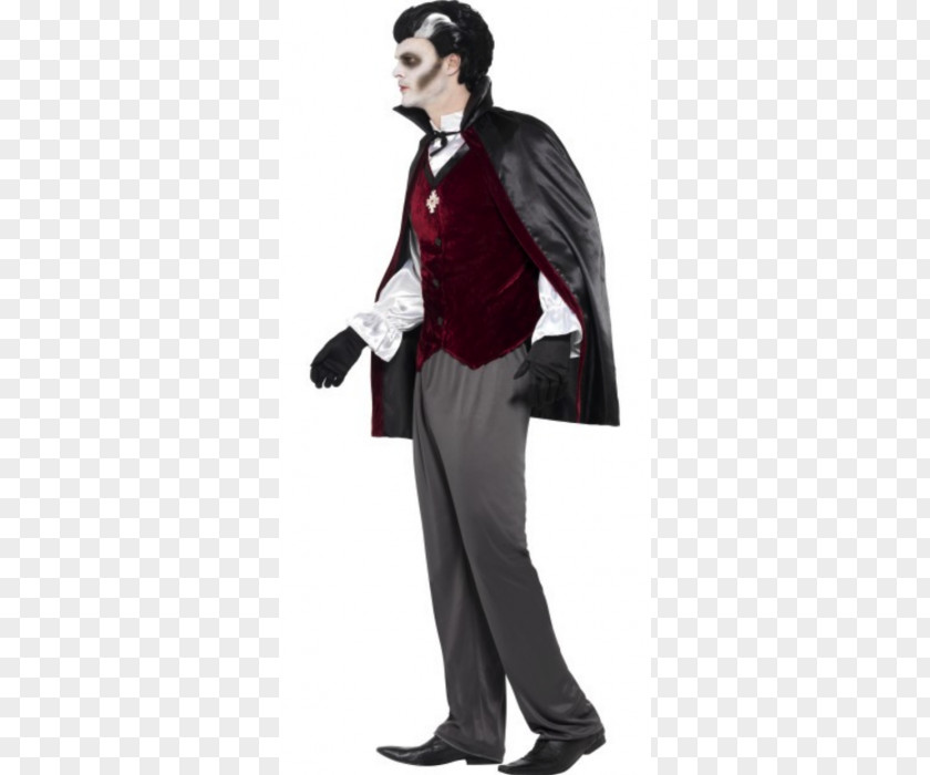 Vampire Costume Count Dracula Disguise PNG