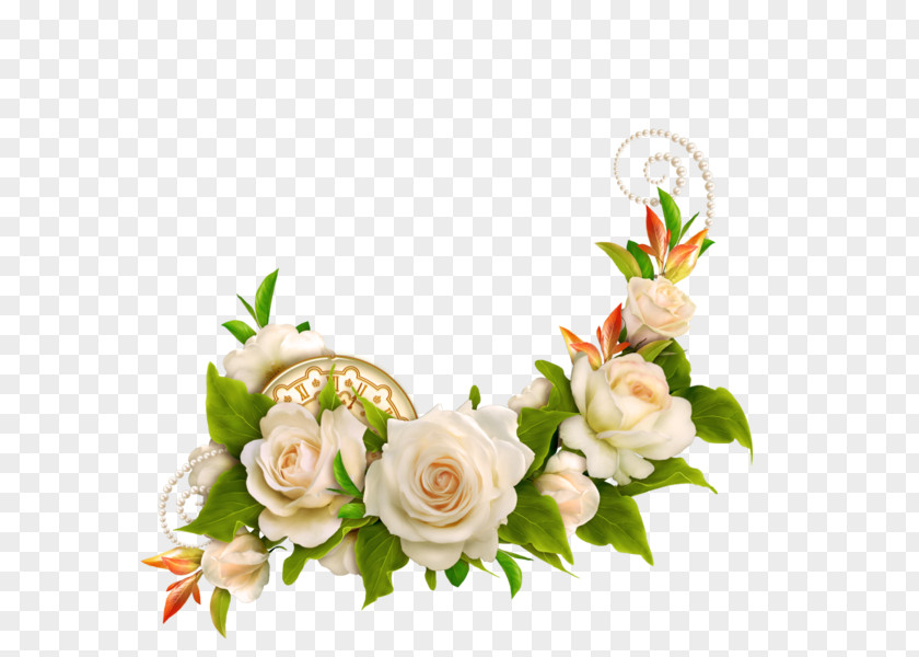 White Rose Flowers Decorative Greenery In Kind Flower Wedding PNG