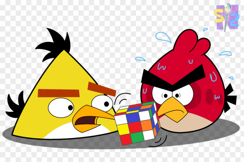 Cube Bad Piggies Angry Birds Stella Go! 2 Rubik's PNG