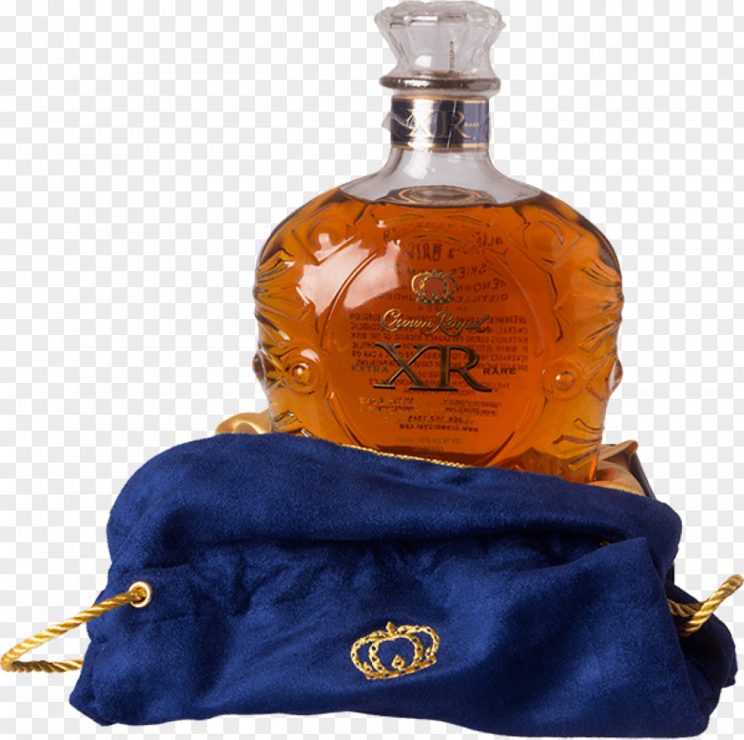 Glass Liqueur Bottle Whiskey Cobalt Blue PNG