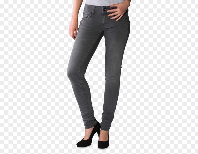 Gray Jeans Women Denim Leggings Waist PNG