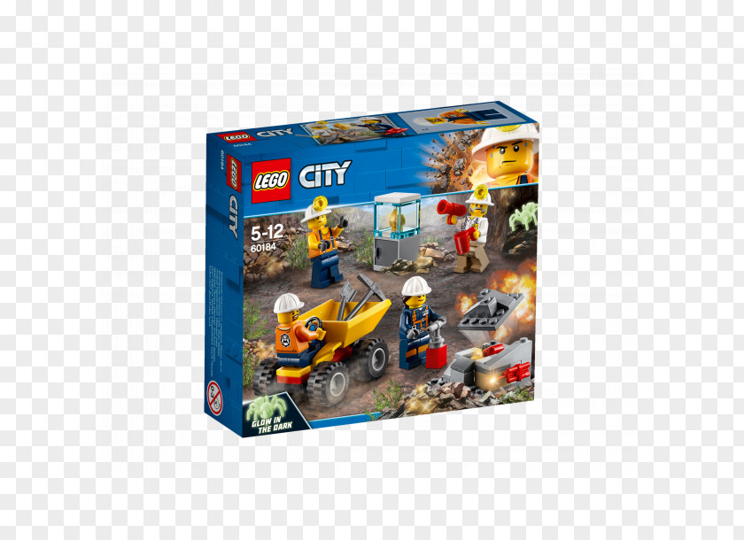 Lego Town Shops LEGO 60184 City Mining Team 60185 Power Splitter Toy 60188 Experts Site PNG