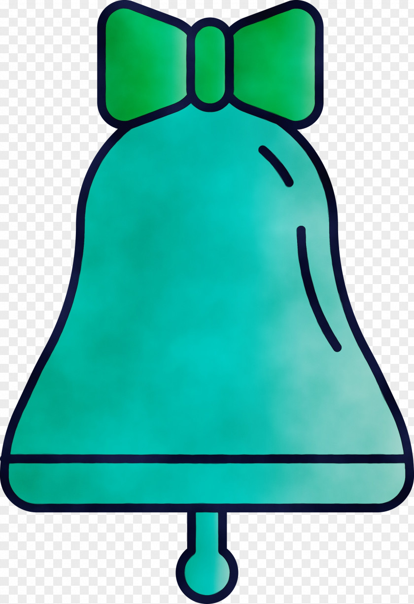 Green Aqua Turquoise Teal Bell PNG