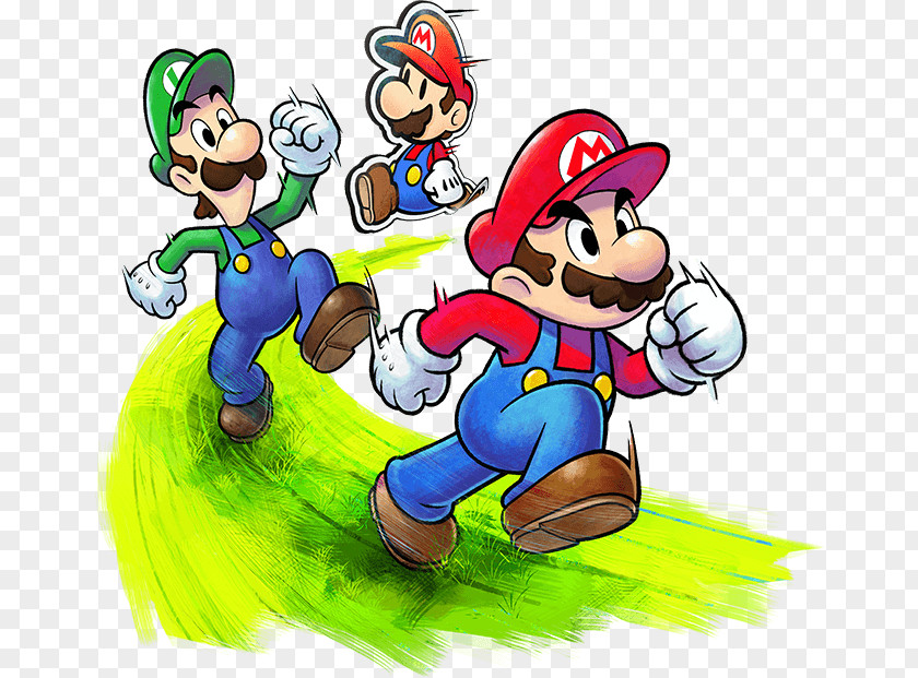 Mario Paper Jam & Luigi: Bros. Superstar Saga PNG