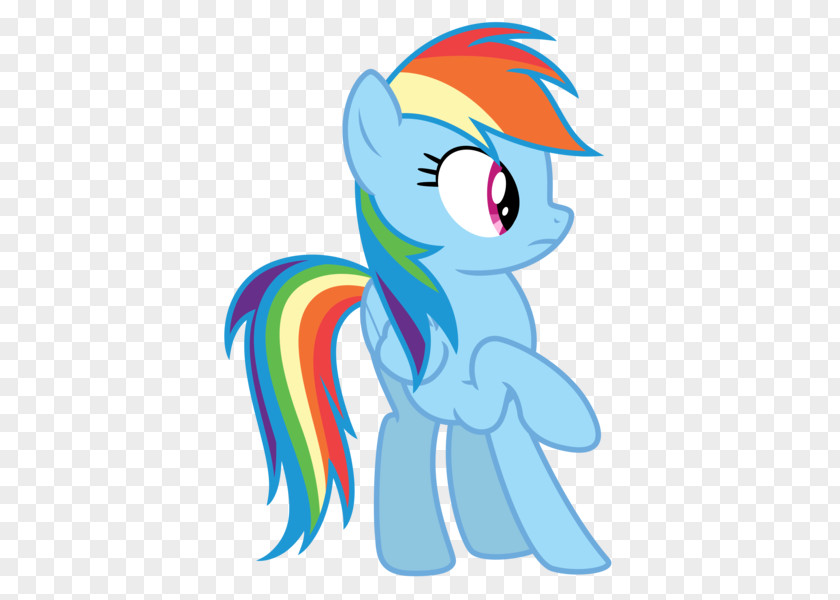 Rainbow Pony Dash Clip Art PNG