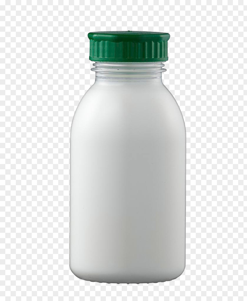 White Milk Bottle Water Cow's Plastic PNG