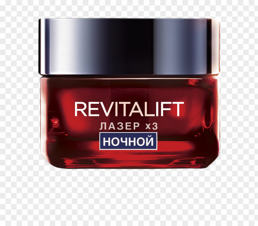 Anti-aging Cream L'Oréal RevitaLift Laser Cosmetics PNG