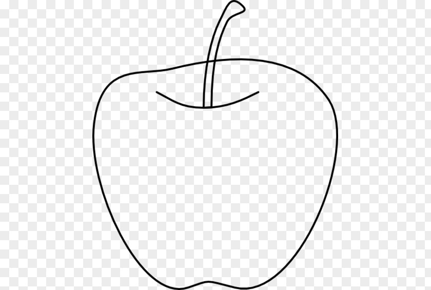 Apple Black And White Clip Art PNG