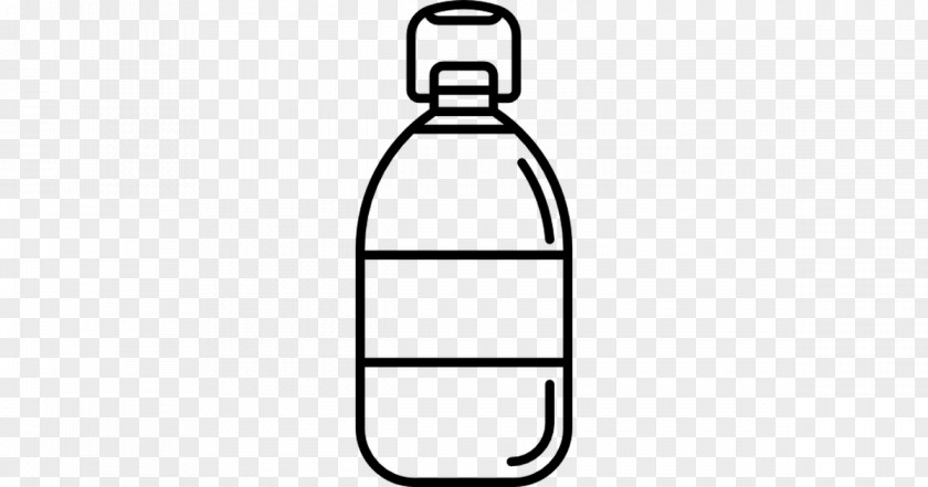 Design Water Bottles Line Art PNG