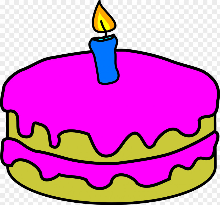 Chocolate Cake Birthday Candles Clip Art PNG