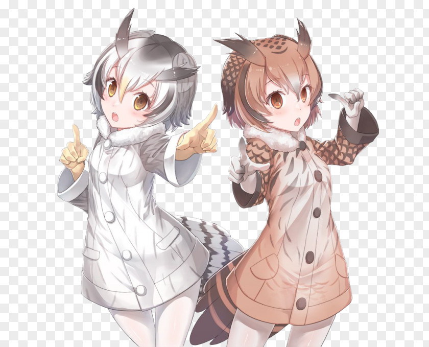 Kemono Friends Eurasian Eagle-owl Snowy Owl Northern White-faced PNG