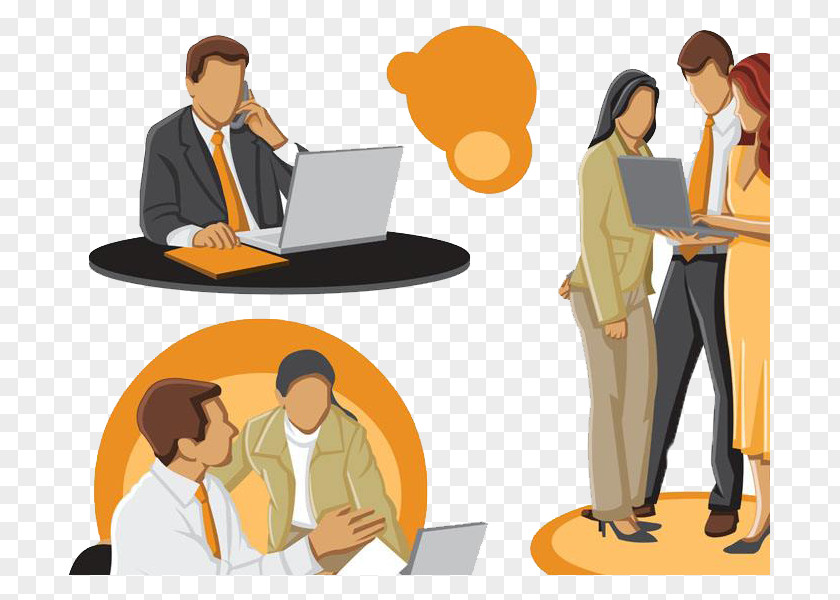 Meeting Discussion Businessperson Clip Art PNG
