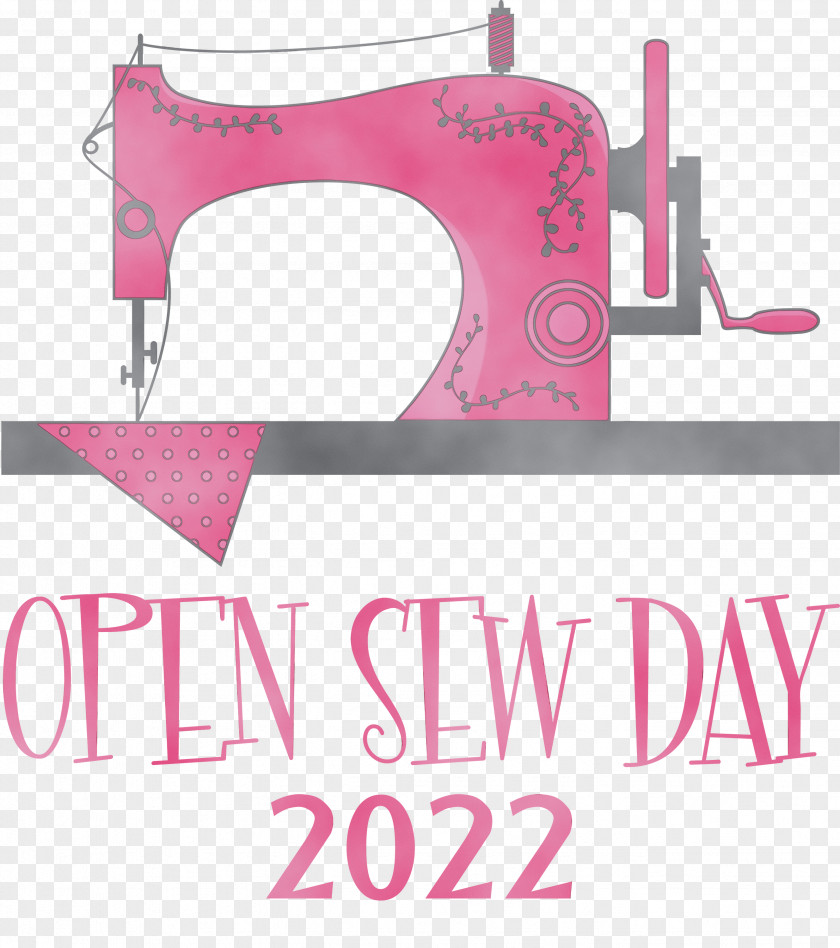 Sewing Machine Sewing Handicraft Haberdashery Pink Sewing Machine PNG