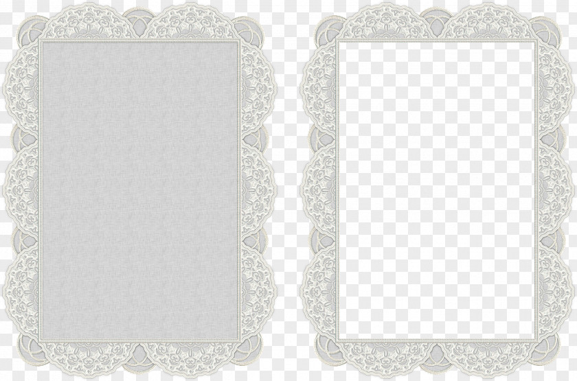 Lace Frame Picture Frames Rectangle PNG