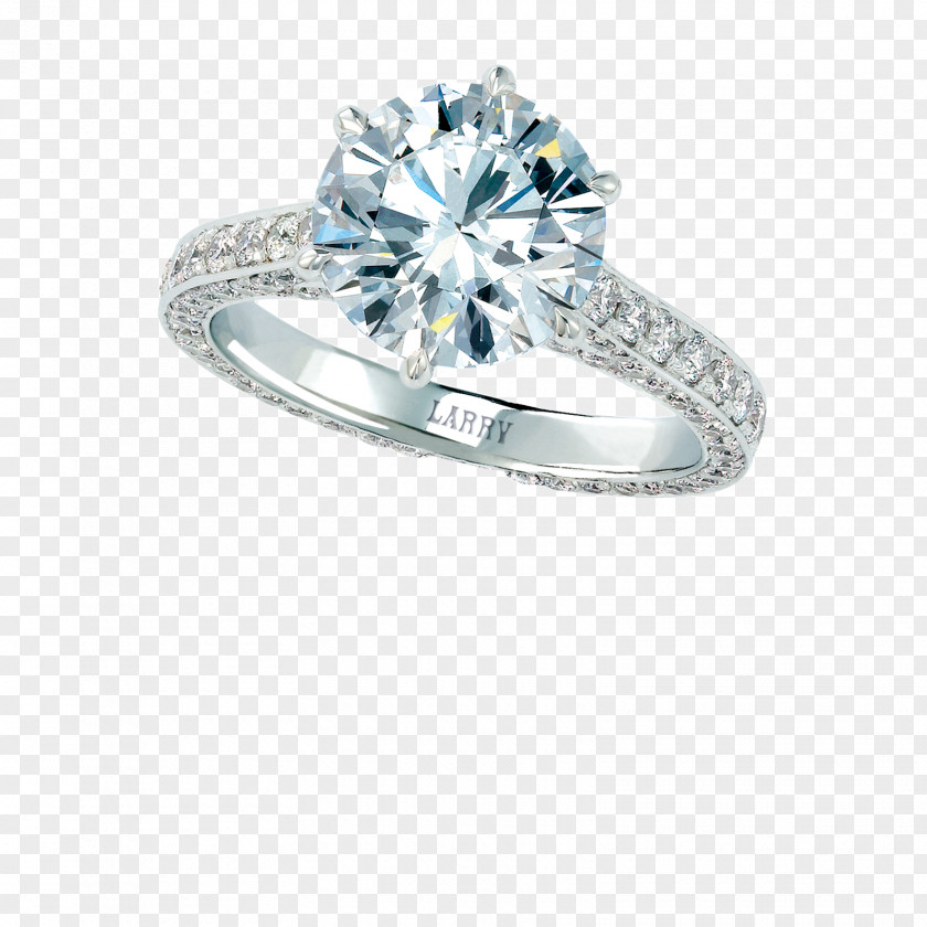 Round Light Emitting Ring Engagement Wedding Jewellery Diamond PNG