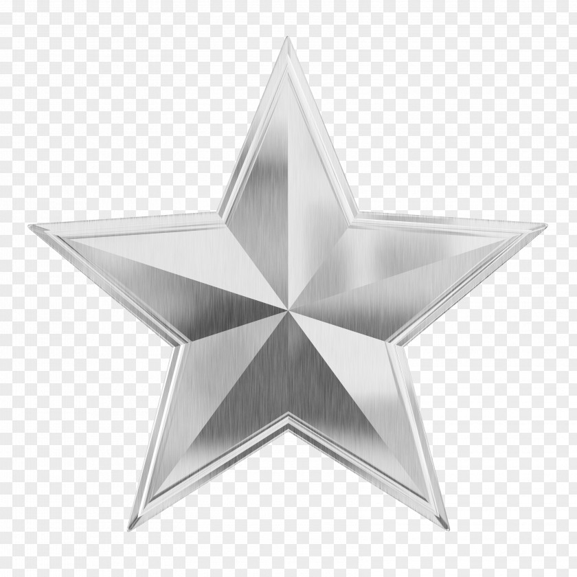 Silver Star Icon PNG