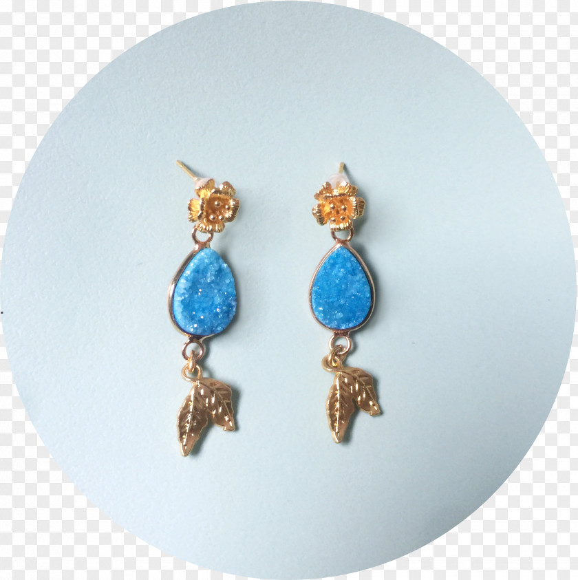 Earring Turquoise Brinco Gota Turquesa Body Jewellery PNG