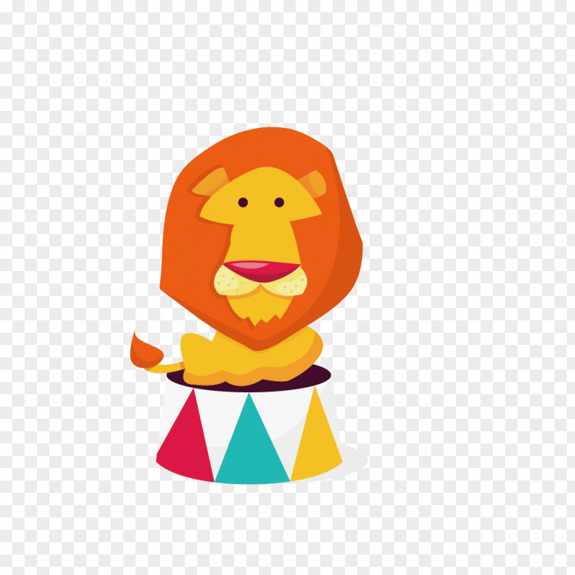 Lion Circus Royalty-free Clip Art PNG