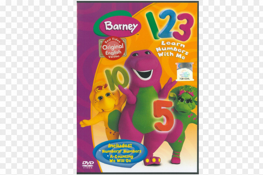 Youtube Baby Bop YouTube Numbers! DVD PNG